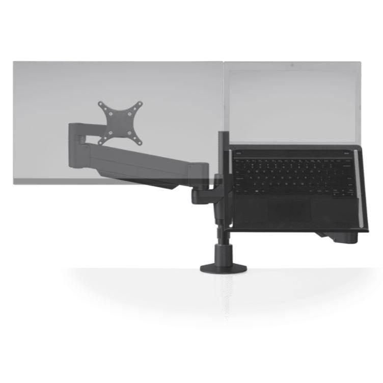Staxx Articulating Monitor + Laptop Mount - Best 2023 Home Office Chairs Desk &amp; Decor