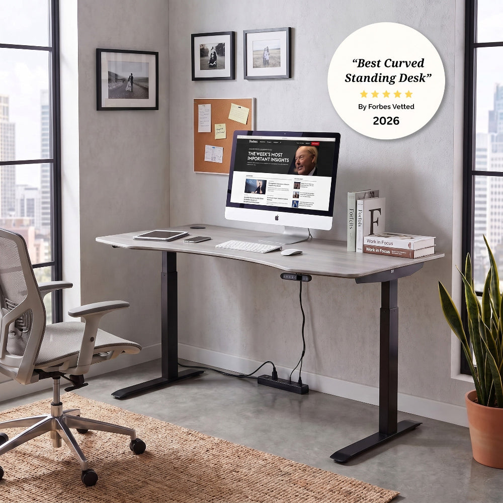 ApexDesk Elite Pro Series  Best Curved Standing Desk Frbes 2026 Philzen Designs