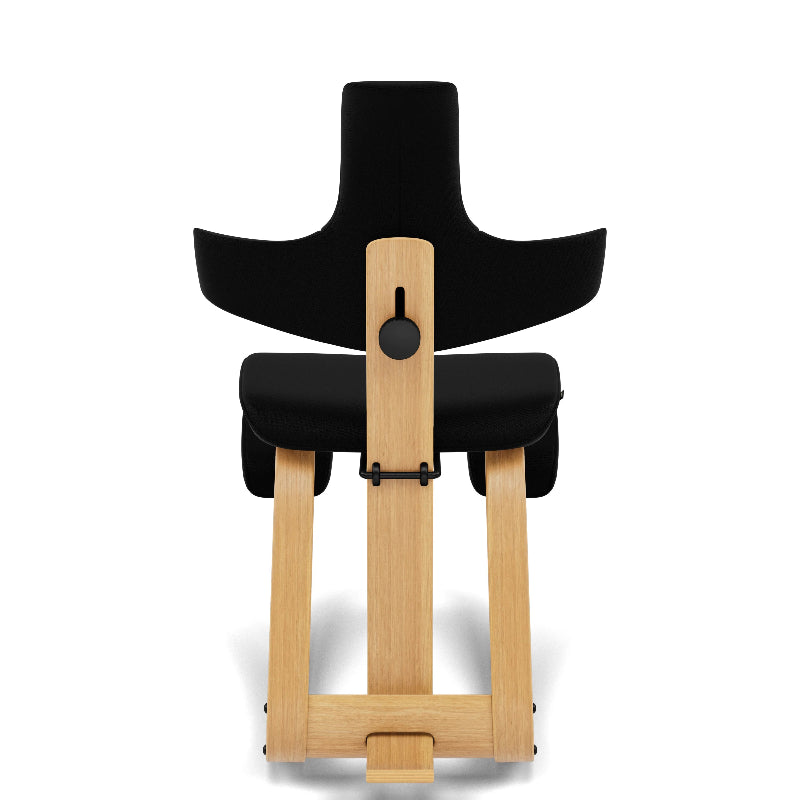 Varier Tonal Black - Light Browb Lacquered Ash