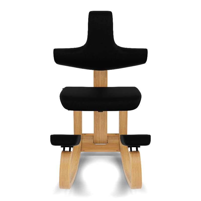 Varier Tonal Black - Light Browb Lacquered Ash