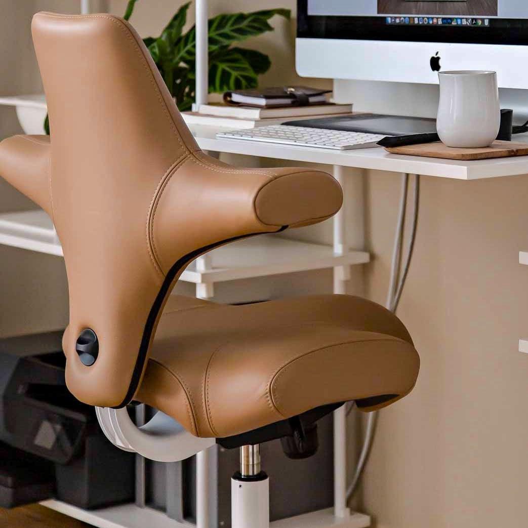 Office Chair, Desk Chair, Desk Stool, Saddle Stool, Saddle Chair, Ergonomic  Chair, Office Stool, Modern Wood Chair, Ergonomic Stool Muista 