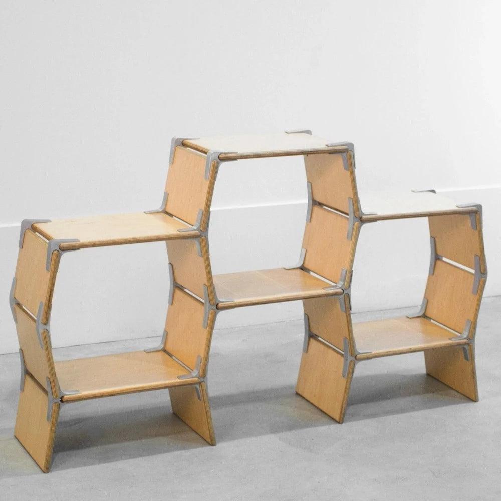 Hexagon Side Table | Three Cell - Best 2023 Home Office Chairs Desk & Decor