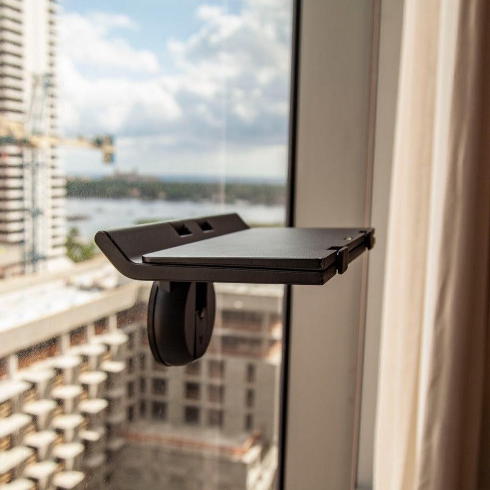 Motis Window Mounted Desk Best 2024 I DeskView by PhilZen - Phil Zen