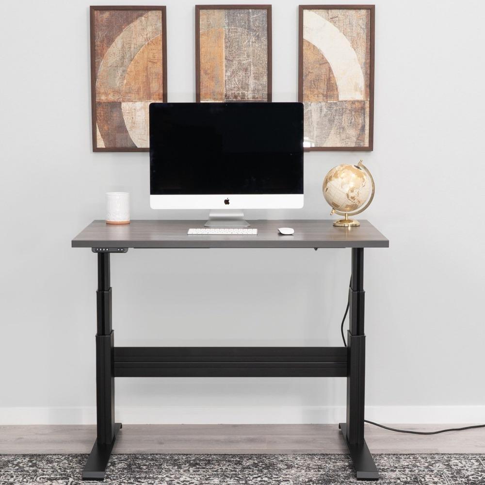 NewHeights™ Corner Height Adjustable Standing Desk