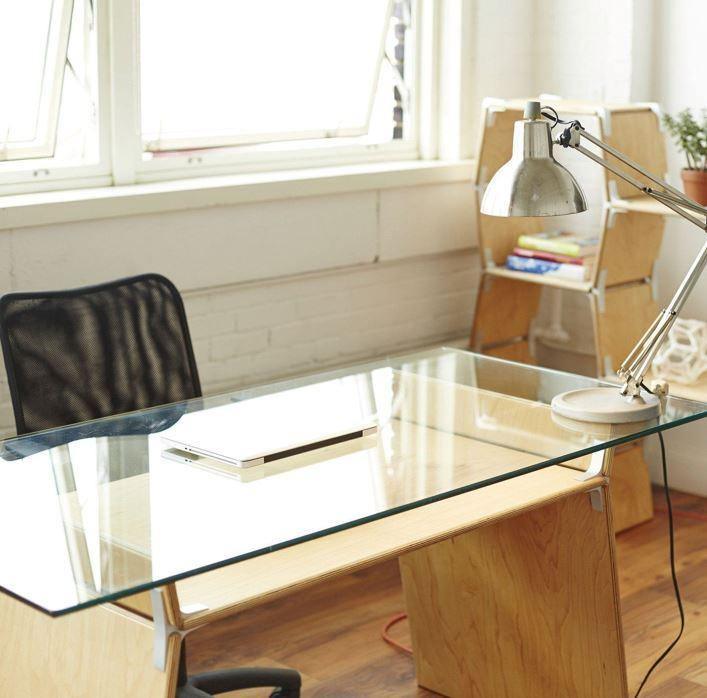 Smart Glass & Wood Desk - Best 2023 Home Office Chairs Desk & Decor