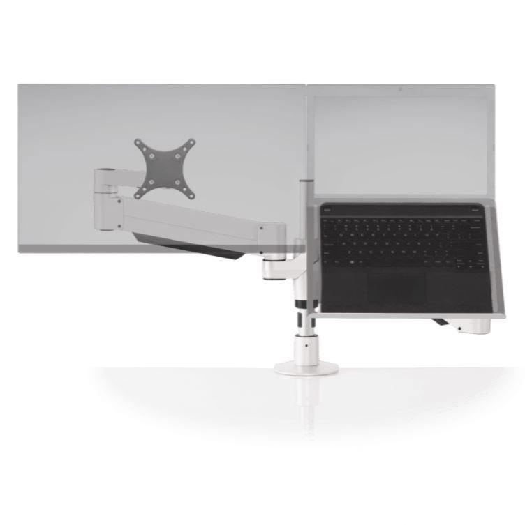 Staxx Articulating Monitor + Laptop Mount - Best 2023 Home Office Chairs Desk & Decor