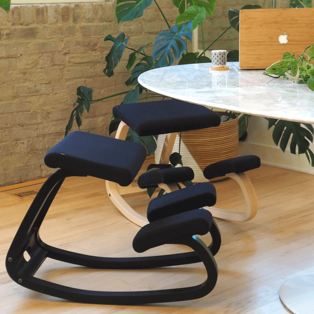Stokke ergonomic shop chair